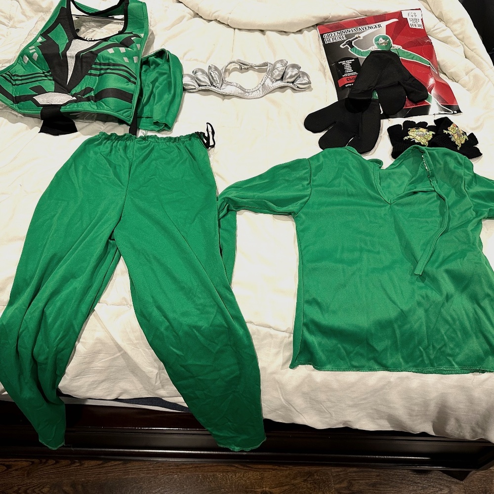 Green Ninja Avenger Deluxe Costume